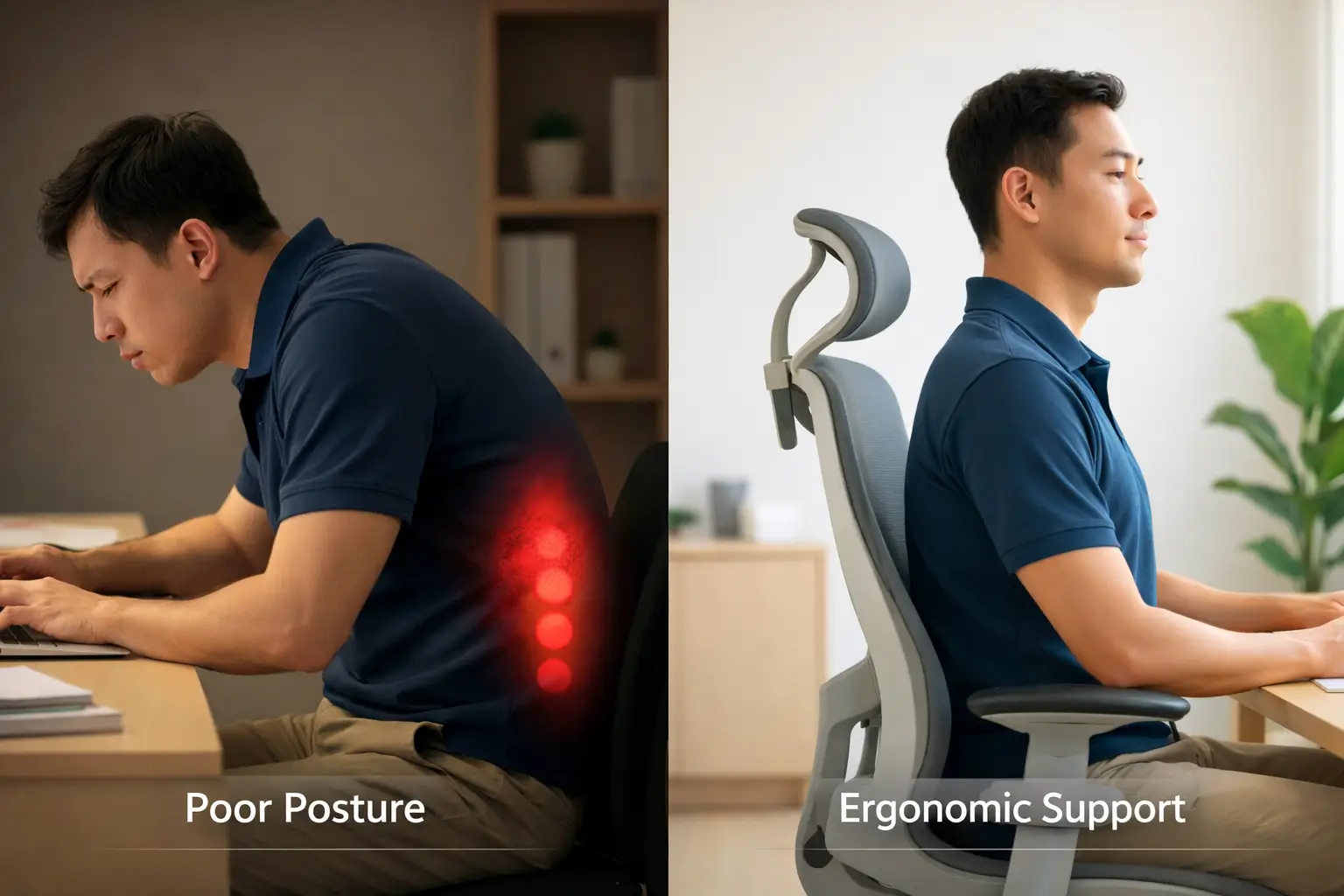 The Role of Ergonomic Office Chairs in Preventing Back Pain