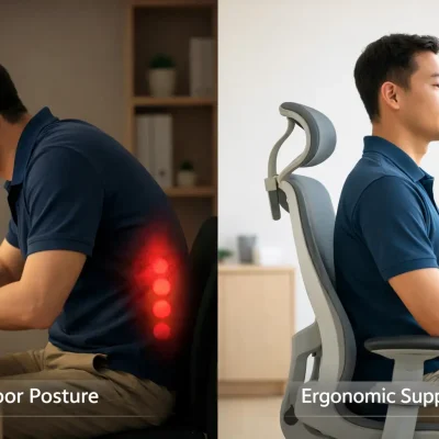 The Role of Ergonomic Office Chairs in Preventing Back Pain